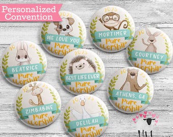 Pure Worship - 2025 Convention Personalized Animals - JW Convention Gifts