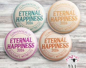 Eternal Happiness - 2026 Convention of Jehovah's Witnesses - JW Ministry Gift