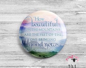 How beautiful on the mountain... - Isaiah 52:7 - Pioneer and Ministry Gift