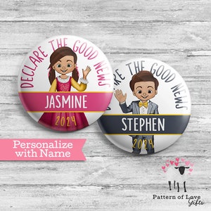 Declare the Good News 2024 Personalized Kids - JW Convention Gifts