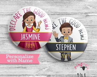 Declare the Good News 2024 Personalized Kids - JW Convention Gifts