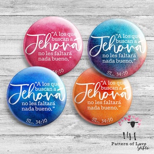 SPANISH  - A los que buscan Jehová no les faltará nada. - Salmo 34:10 - JW Ministry Gifts