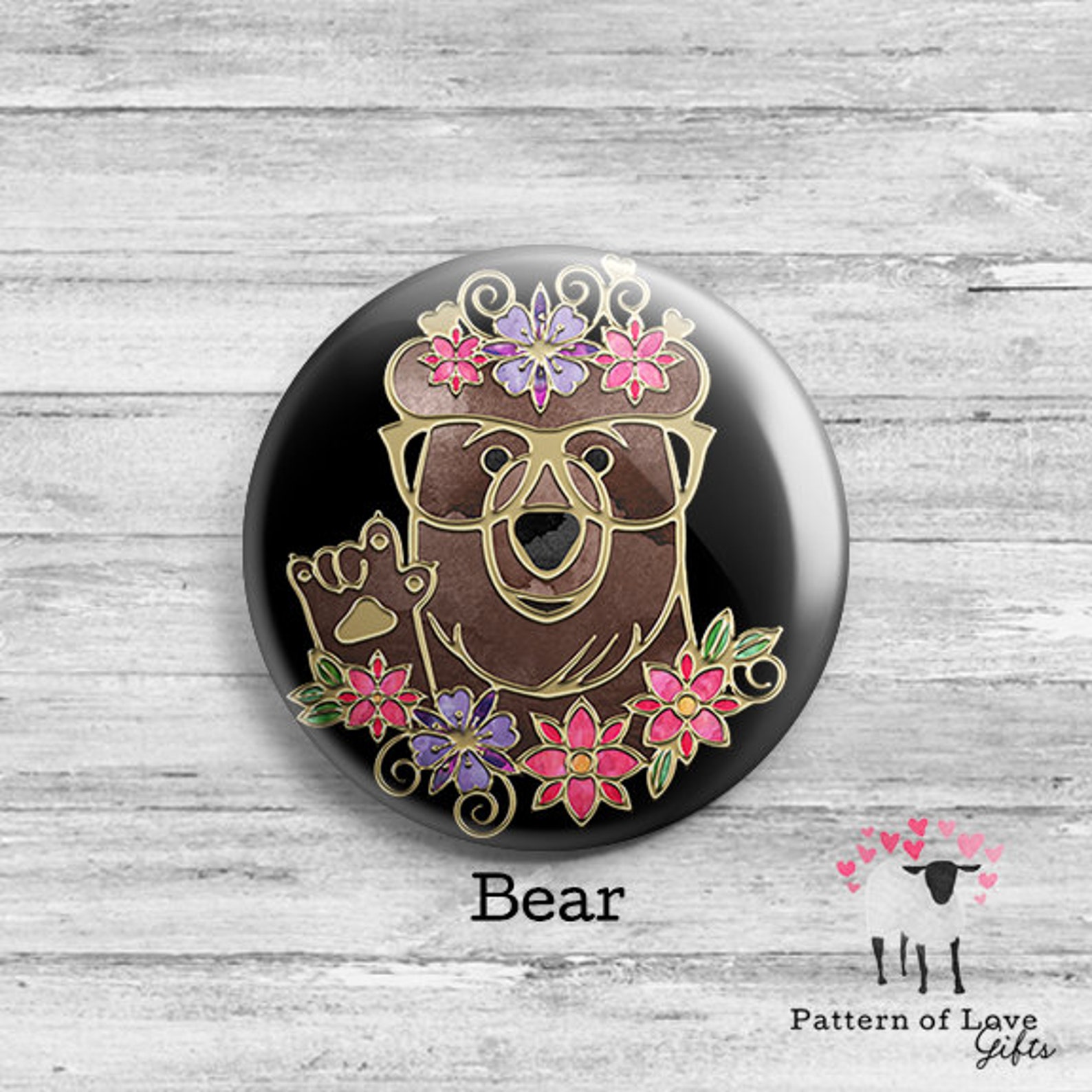 ASL i Love You Sign Language Buttons - Etsy