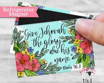 Give Jehovah the Glory Due His Name - Ps. 96:8