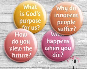 Conversation Starter Buttons - JW Ministry