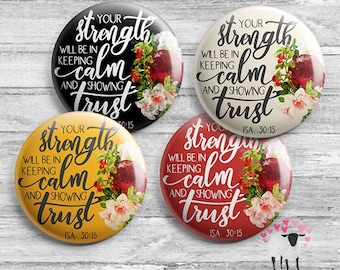 Your Strength will be in keeping calm and showing trust. - Isaiah 30:15 - JW Ministry Gifts