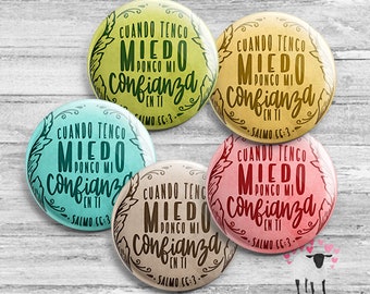 SPANISH 2024 Year Text - Cuando tengo miedo, pongo mi confianza en ti. - Salmo 56:3 - JW Ministry Gifts