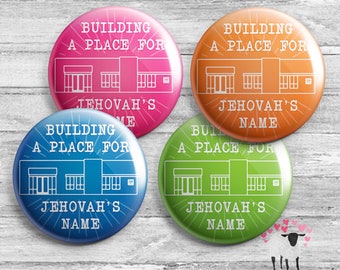 LDC Buttons - JW Local Design Construction - Volunteer - Building a Place for Jehovah