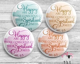 2026 Year Text - Happy Are Those Conscious of Their Spiritual Need - Matthew 5:3 - JW Ministry Gifts