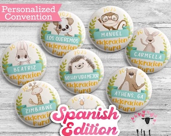 Adoración Pura - SPANISH - 2025 Convention of Jehovah's Witnesses - JW Ministry Gift Personalized Animals- JW Convention Gifts