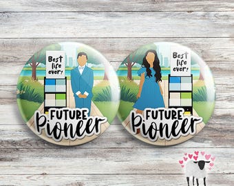 Future Pioneer - The Best Life Ever - JW Cute Kids with Cart Button