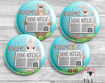 Prediquemos Las Buenas Noticias - Cute Animals - Kids - 2024 Asamblea Especial - JW Ministry Gift