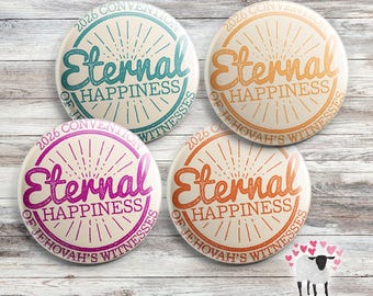 Eternal Happiness - 2026 Convention of Jehovah's Witnesses - JW Ministry Gift