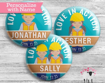 LDC / DRC "Love in Action" Personalized Kids - JW Gifts