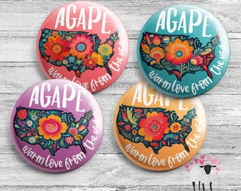 Agape - Warm love from the US - JW Ministry Gift
