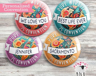 Pure Worship - 2025 Convention Personalized Globe - JW Convention Gifts