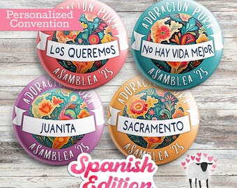 Adoración Pura - SPANISH - 2025 Convention of Jehovah's Witnesses - JW Ministry Gift Personalized Globe - JW Convention Gifts