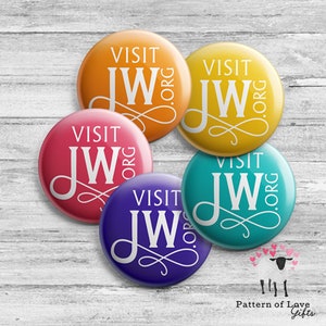 Visit JW.org Buttons image 1