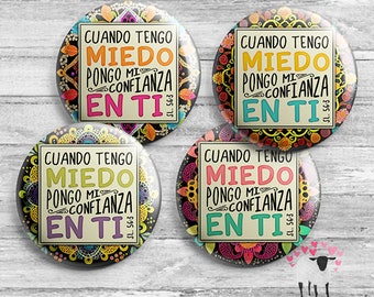SPANISH 2024 Year Text - Cuando tengo miedo, pongo mi confianza en ti. - Salmo 56:3 - JW Ministry Gifts