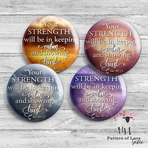 Your Strength will be in keeping calm and showing trust. - Isaiah 30:15 - JW Ministry Gifts