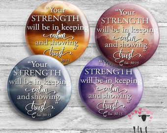 Your Strength will be in keeping calm and showing trust. - Isaiah 30:15 - JW Ministry Gifts