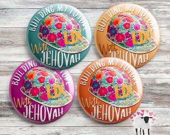 LDC Buttons - JW Local Design Construction - Volunteer - Building My Future with Jehovah