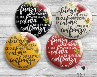 SPANISH  - Su fuerza dependerá de que mantengan la calma y demuestren confianza. - Isaías 30:15 - JW Ministry Gifts