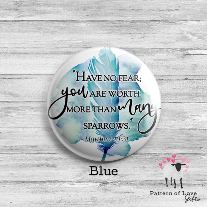 You Are Worth More Than Many Sparrows - Etsy