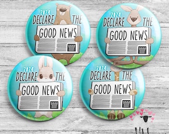 Declare the Good News - Cute Animals - Kids - 2024 Special Regional Convention - JW Ministry Gift