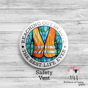 LDC Buttons JW Local Design Construction Volunteer Reaching Out in Love Best Life Ever image 3