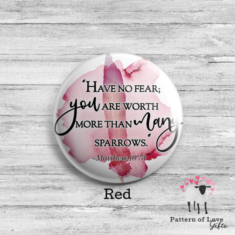 You Are Worth More Than Many Sparrows - Etsy