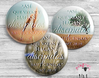 SPANISH  - "Así que vayan y hagan discípulos...Bautícenlos." - MT 28:19 -  JW Ministry Gifts