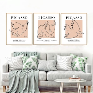 Picasso Dove of Peace, Picasso Peace Bird, Pablo Picasso Poster, Picasso Print Dove, Picasso Digital Download, Pablo Picasso Wall Art