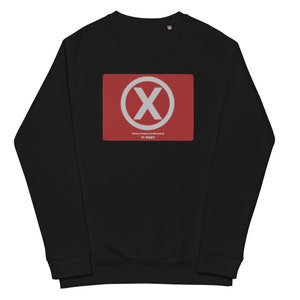X Sudadera Orgánica Unisex