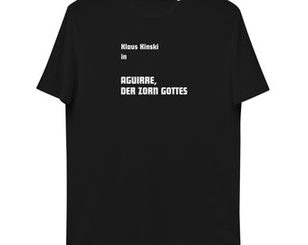 Camiseta orgânica Aguirre, der Zorn Gottes