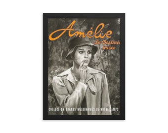 Amelie La Destinée Brisée Framed Poster