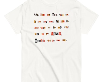 Camiseta fantástica do Sr. Raposa Ramson Note