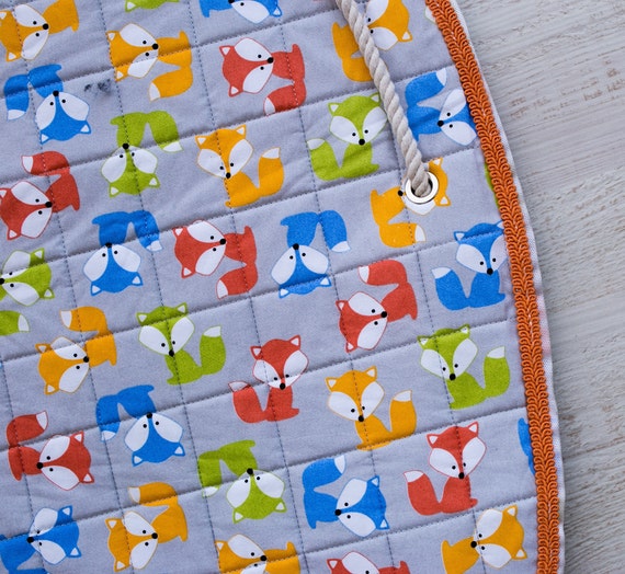 large quilted play mat