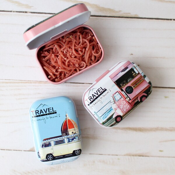 Collector's Edition Bigfoot Beautiful Soap Squiggles - Set of Three - Metal Travel Tins - FREE SHIPPING