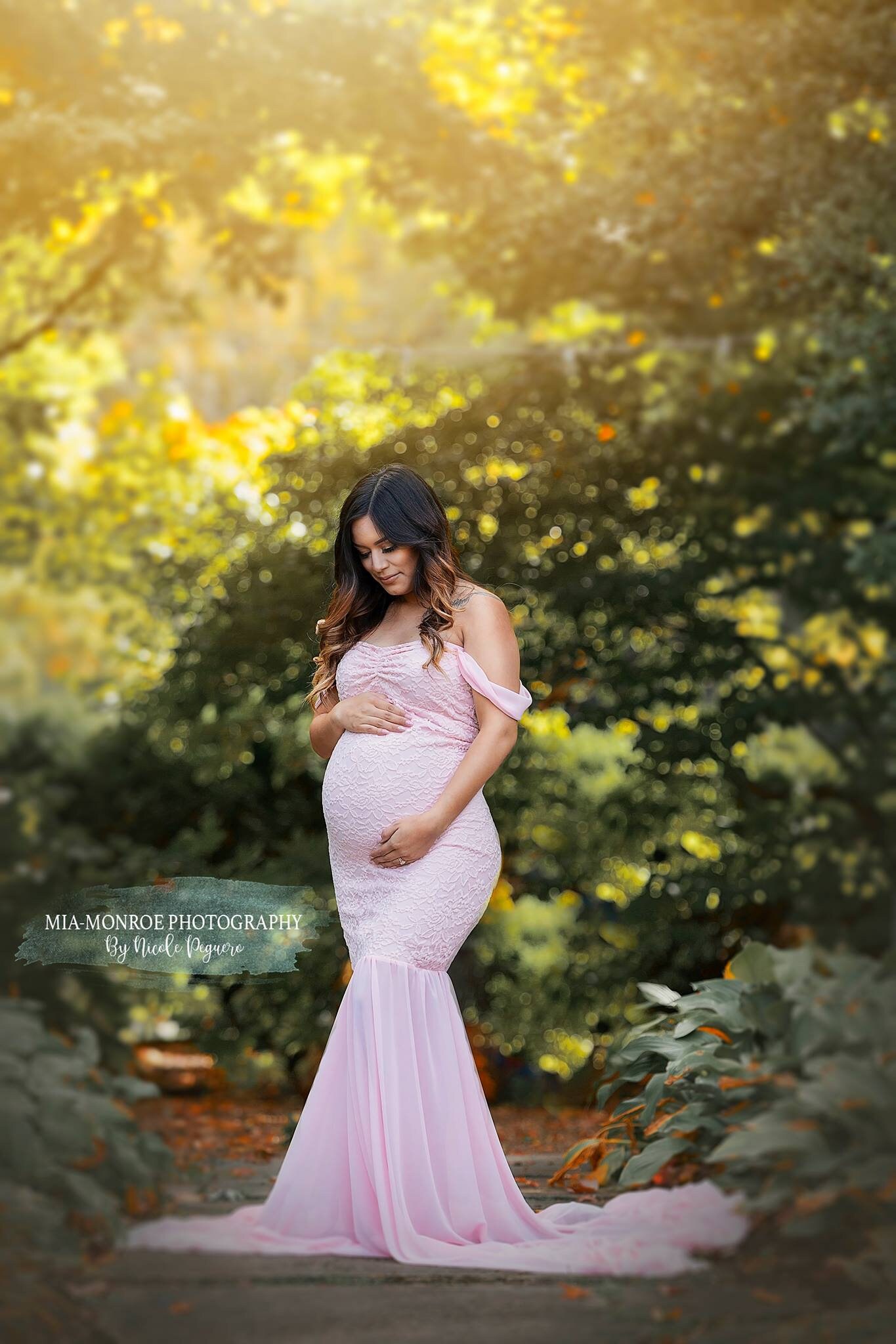 Mermaid Lace Maternity Gown Lace Maternity Dress Chiffon - Etsy UK