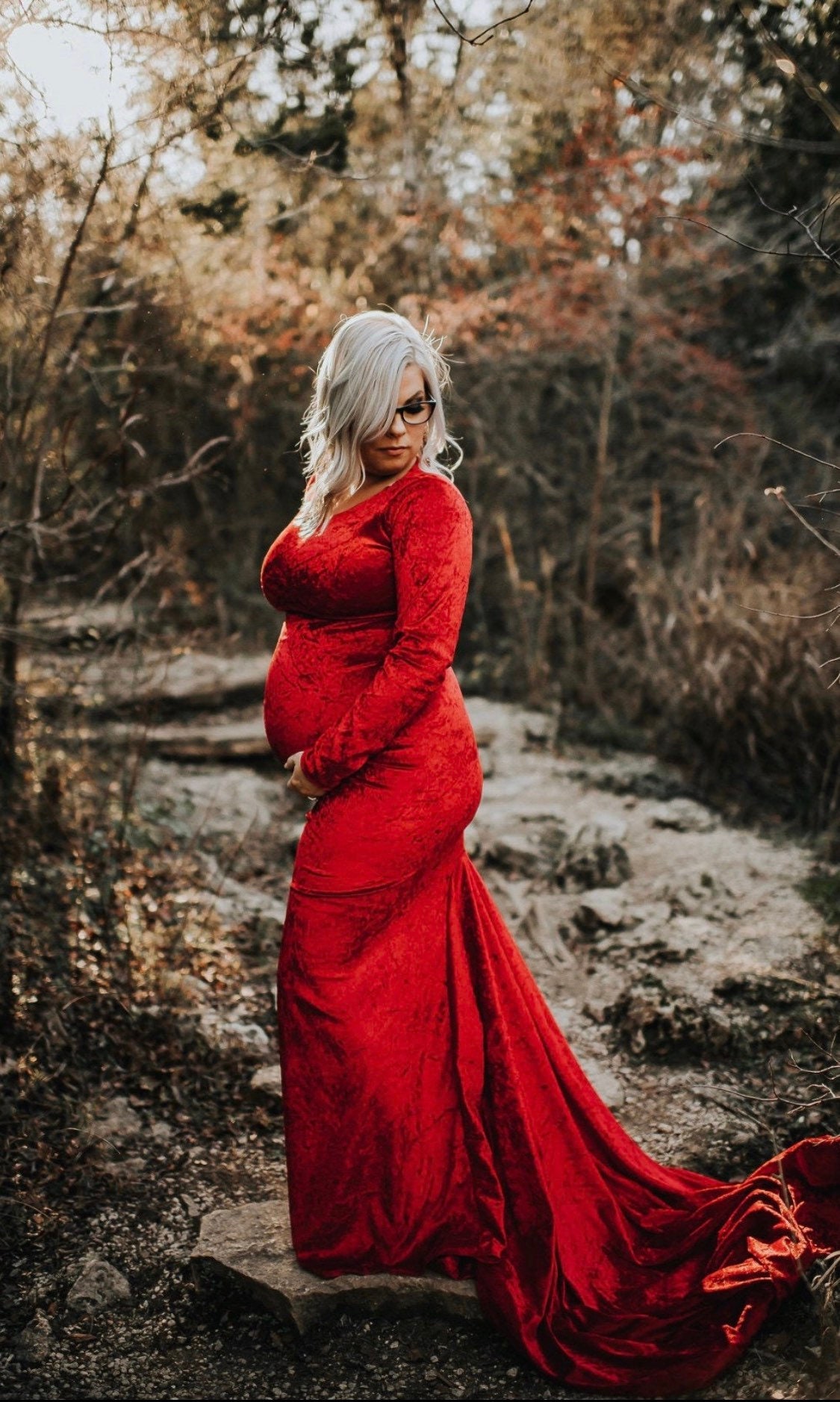 modest maternity gowns