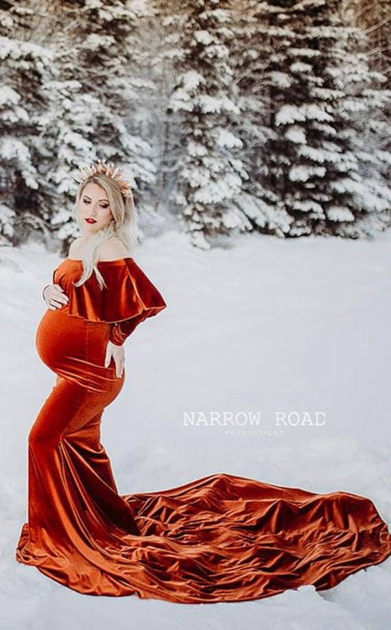 Maternity dress for winter wedding cheap