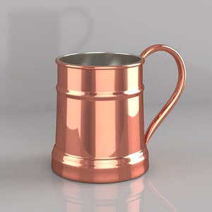 Copper Moscow mule mug, Pure cooper mug, Gift for men