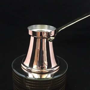 Turkish coffee pot gift, copper coffee maker, copper coffee pot - 190 ml / 6 oz