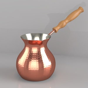 Türkische Kaffeekanne, Kupferkaffeekanne, Einweihungsgeschenk für Kaffeeliebhaber