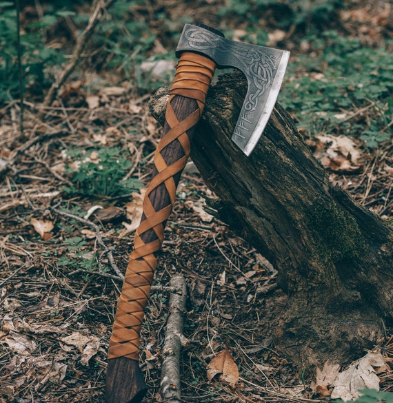 Bushcraft Hatchet, Camping Hatchet, Custom Bearded Axe -  Denmark