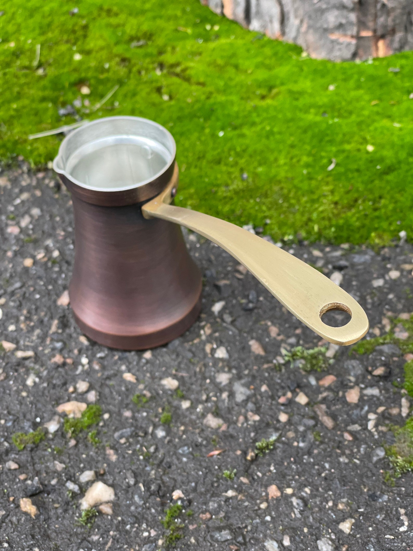 Turkish Coffee Copper Pot Copper Patina Coffee Pot Copper Etsy