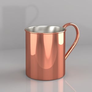 Copper mug, Moscow mule mug, Copper anniversary gift