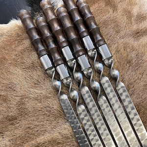 BBQ skewers set, Kebab set, BBQ grill accessories