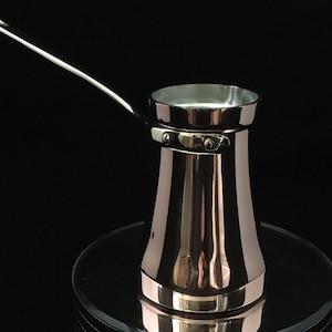 Turkish coffee pot gift, copper coffee maker, copper coffee pot - 120 ml / 4 oz
